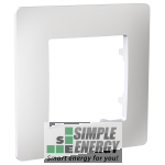 Рамка одномісна CLASSIC (біла)