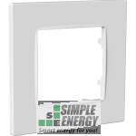 Рамка одномісна NORDIC (біла)