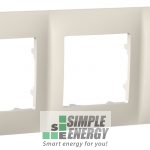 Рамка п’ятимісна CLASSIC (Слонова_кістка)