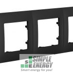Рамка п’ятимісна CLASSIC (Антрацит)
