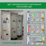 ЩИТ АВТОМАТИЧНОГО КЕРУВАННЯ НАСОСАМИ КНС